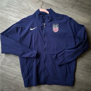Nike Men's Navy USA Track Jacket